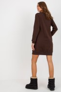Sukienka Model RV-TU-8379.46 Dark Brown - Relevance - uniwersalny