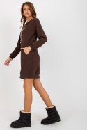 Sukienka Model RV-TU-8379.46 Dark Brown - Relevance - uniwersalny