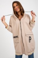 Bluza Damska Model RV-BL-8149.91P Beige - Relevance - L/XL Bluza Damska Model RV-BL-8149.91P Beige - Relevance - L/XL