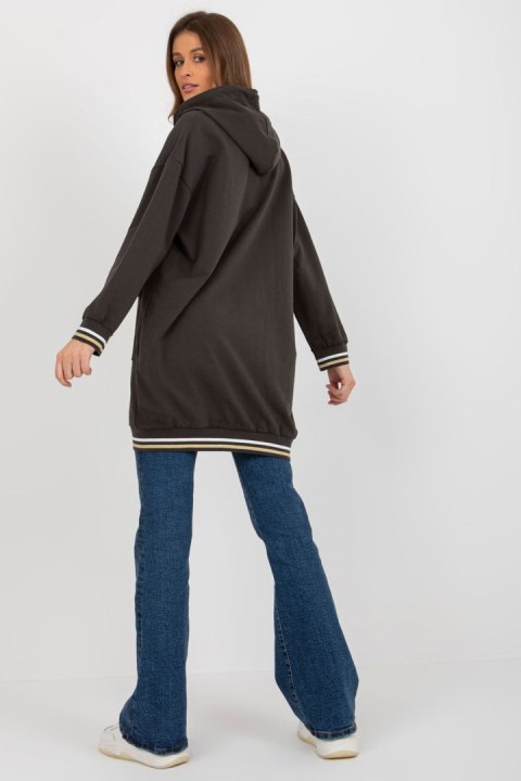 Bluza Damska Model RV-BL-8149.91P Dark Khaki - Relevance - L/XL Bluza Damska Model RV-BL-8149.91P Dark Khaki - Relevance - L/XL