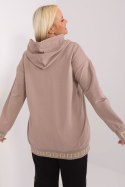 Bluza Damska Model RV-BL-8262.85 Dark Beige - Relevance - uniwersalny Bluza Damska Model RV-BL-8262.85 Dark Beige - Relevance - uniwersalny