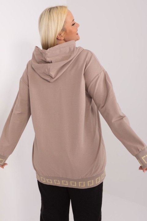Bluza Damska Model RV-BL-8262.85 Dark Beige - Relevance - uniwersalny Bluza Damska Model RV-BL-8262.85 Dark Beige - Relevance - uniwersalny