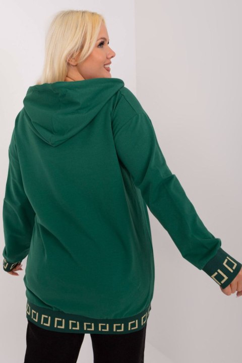Bluza Damska Model RV-BL-8262.85 Dark Green - Relevance - uniwersalny Bluza Damska Model RV-BL-8262.85 Dark Green - Relevance - uniwersalny