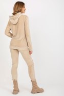 Spodnie Komplet Model RV-KMPL-6087-2.70 Beige - Relevance - S/M Spodnie Komplet Model RV-KMPL-6087-2.70 Beige - Relevance - S/M