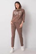 Spodnie Komplet Model RV-KMPL-6421.06 Brown - Relevance - S/M Spodnie Komplet Model RV-KMPL-6421.06 Brown - Relevance - S/M