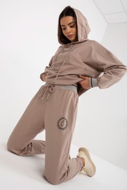 Spodnie Komplet Model RV-KMPL-8284.37P Dark Beige - Relevance - S/M