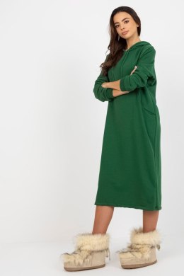 Sukienka Model RV-BL-8335.58P Dark Green - Relevance - uniwersalny