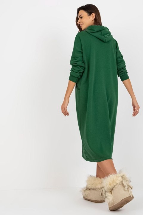 Sukienka Model RV-BL-8335.58P Dark Green - Relevance - uniwersalny Sukienka Model RV-BL-8335.58P Dark Green - Relevance - uniwersalny