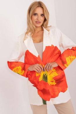 Marynarka Model DHJ-MA-18525-6.16X Ecru - Italy Moda - uniwersalny