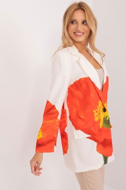 Marynarka Model DHJ-MA-18525-6.16X Ecru - Italy Moda - uniwersalny