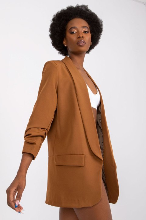 Marynarka Model DHJ-MA-7684.15P Brown - Italy Moda - XL Marynarka Model DHJ-MA-7684.15P Brown - Italy Moda - XL