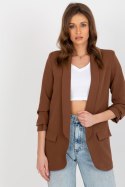 Marynarka Model DHJ-MA-7684.15P Dark Brown - Italy Moda - L