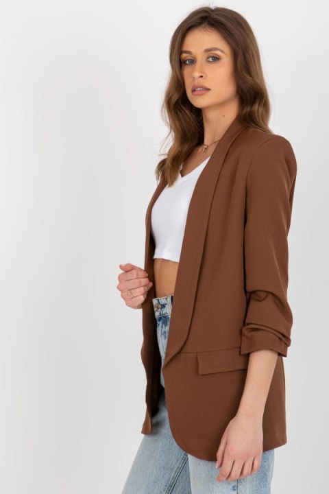 Marynarka Model DHJ-MA-7684.15P Dark Brown - Italy Moda - L Marynarka Model DHJ-MA-7684.15P Dark Brown - Italy Moda - L