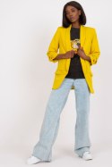 Marynarka Model DHJ-MA-7684.15P Light Yellow - Italy Moda - XXL