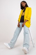 Marynarka Model DHJ-MA-7684.15P Light Yellow - Italy Moda - XXL