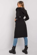 Płaszcz Damski Model DHJ-PL-A5721.40X Black - Italy Moda - uniwersalny Płaszcz Damski Model DHJ-PL-A5721.40X Black - Italy Moda - uniwersalny
