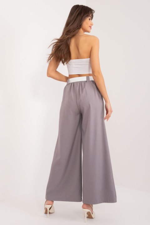 Spodnie Damskie Model DHJ-SP-5583.97 Grey - Italy Moda - uniwersalny Spodnie Damskie Model DHJ-SP-5583.97 Grey - Italy Moda - uniwersalny