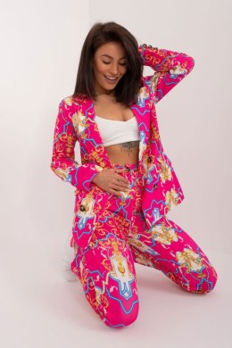 Spodnie Komplet Model DHJ-KMPL-17131.32X Dark Pink - Italy Moda - s
