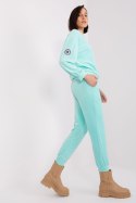 Spodnie Komplet Model DHJ-KMPL-8328.48 Mint - Italy Moda - uniwersalny Spodnie Komplet Model DHJ-KMPL-8328.48 Mint - Italy Moda - uniwersalny