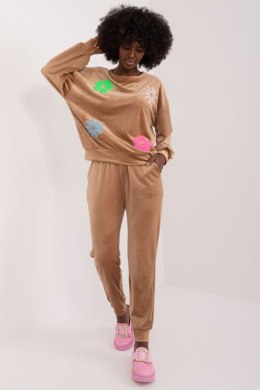 Spodnie Komplet Model DHJ-KMPL-8655.05 Dark Beige - Italy Moda - uniwersalny
