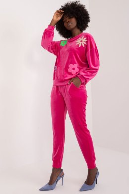 Spodnie Komplet Model DHJ-KMPL-8655.05 Fuksja - Italy Moda - uniwersalny