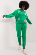 Spodnie Komplet Model DHJ-KMPL-8655.05 Green - Italy Moda - uniwersalny Spodnie Komplet Model DHJ-KMPL-8655.05 Green - Italy Moda - uniwersalny