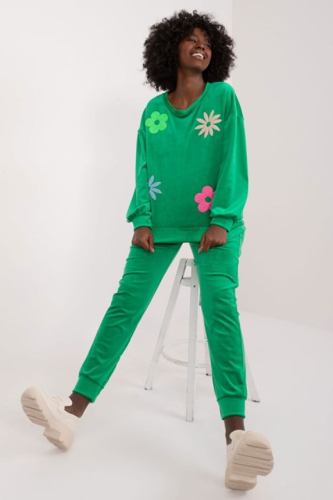 Spodnie Komplet Model DHJ-KMPL-8655.05 Green - Italy Moda - uniwersalny Spodnie Komplet Model DHJ-KMPL-8655.05 Green - Italy Moda - uniwersalny