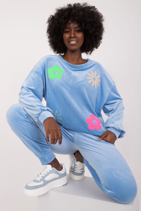Spodnie Komplet Model DHJ-KMPL-8655.05 Light Blue - Italy Moda - uniwersalny Spodnie Komplet Model DHJ-KMPL-8655.05 Light Blue - Italy Moda - uniwersalny