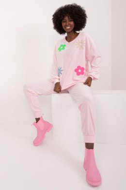 Spodnie Komplet Model DHJ-KMPL-8655.05 Light Pink - Italy Moda - uniwersalny
