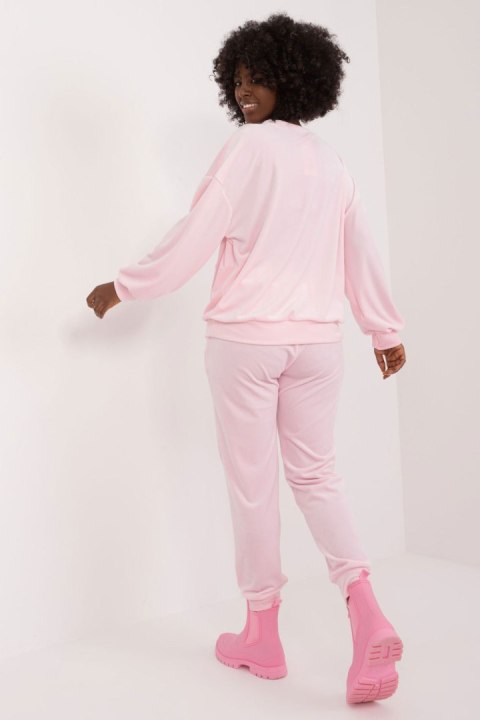 Spodnie Komplet Model DHJ-KMPL-8655.05 Light Pink - Italy Moda - uniwersalny Spodnie Komplet Model DHJ-KMPL-8655.05 Light Pink - Italy Moda - uniwersalny