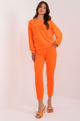 Spodnie Komplet Model DHJ-KMPL-8850.68 Fluo Orange - Italy Moda - uniwersalny