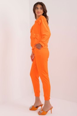 Spodnie Komplet Model DHJ-KMPL-8850.68 Fluo Orange - Italy Moda - uniwersalny