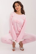 Spodnie Komplet Model DHJ-KMPL-8850.68 Light Pink - Italy Moda - uniwersalny Spodnie Komplet Model DHJ-KMPL-8850.68 Light Pink - Italy Moda - uniwersalny