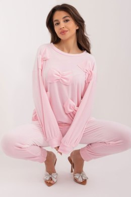 Spodnie Komplet Model DHJ-KMPL-8850.68 Light Pink - Italy Moda - uniwersalny