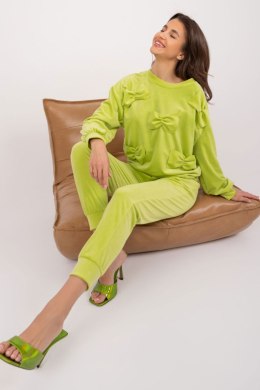Spodnie Komplet Model DHJ-KMPL-8850.68 Limonka - Italy Moda - uniwersalny