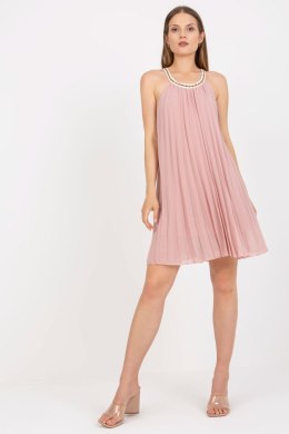 Sukienka Model DHJ-SK-0010.35 Light Pink - Italy Moda - uniwersalny