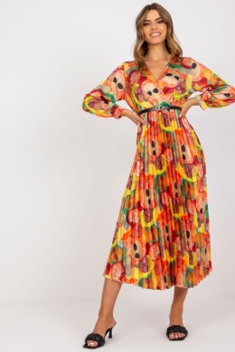 Sukienka Model DHJ-SK-15163.84 Orange - Italy Moda - uniwersalny