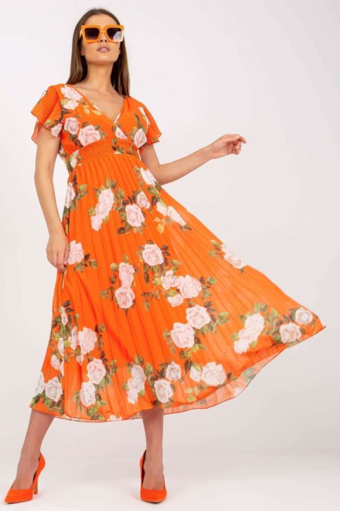 Sukienka Model DHJ-SK-15722.67P Orange - Italy Moda - uniwersalny