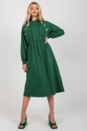 Sukienka Model RV-SK-8336.12P Dark Green - Relevance - uniwersalny