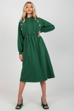 Sukienka Model RV-SK-8336.12P Dark Green - Relevance - uniwersalny