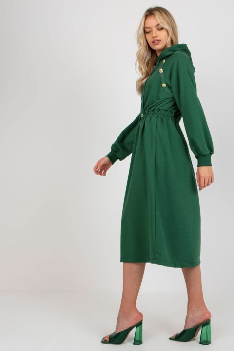 Sukienka Model RV-SK-8336.12P Dark Green - Relevance - uniwersalny Sukienka Model RV-SK-8336.12P Dark Green - Relevance - uniwersalny