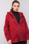 Bluza Damska Model MI-PL-24512.00X Bordo - Italy Moda - uniwersalny Bluza Damska Model MI-PL-24512.00X Bordo - Italy Moda - uniwersalny