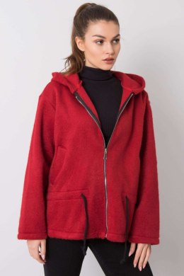 Bluza Damska Model MI-PL-24512.00X Bordo - Italy Moda - uniwersalny