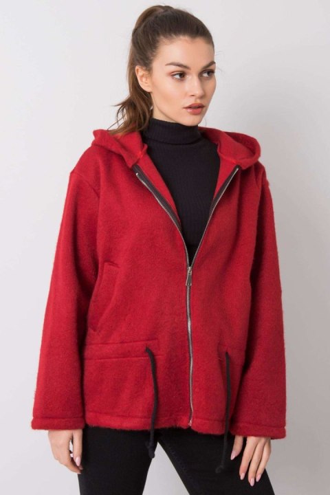 Bluza Damska Model MI-PL-24512.00X Bordo - Italy Moda - uniwersalny Bluza Damska Model MI-PL-24512.00X Bordo - Italy Moda - uniwersalny