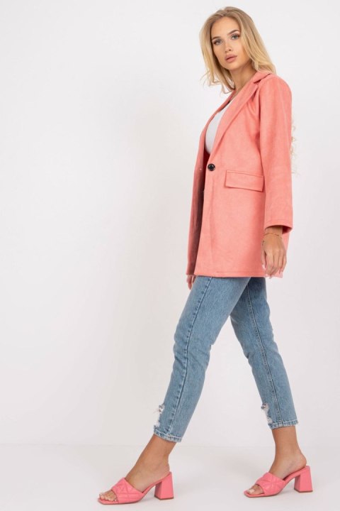 Marynarka Model DHJ-MA-15286.88 Brzoskwinia - Italy Moda - XL Marynarka Model DHJ-MA-15286.88 Brzoskwinia - Italy Moda - XL
