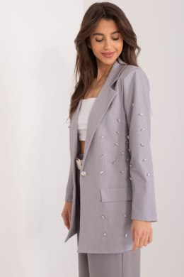 Marynarka Model DHJ-MA-18251.47 Grey - Italy Moda - uniwersalny