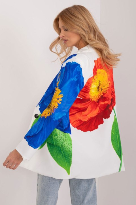 Marynarka Model DHJ-MA-18525-19.12X Ecru - Italy Moda - uniwersalny Marynarka Model DHJ-MA-18525-19.12X Ecru - Italy Moda - uniwersalny