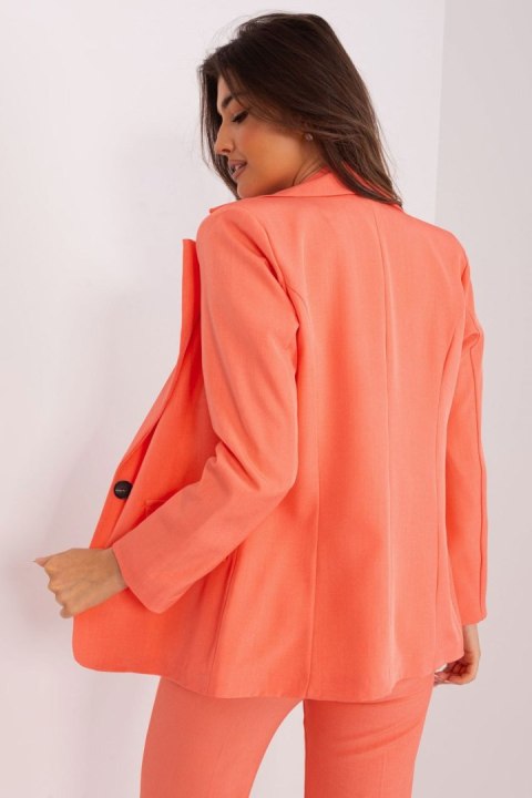 Marynarka Model DHJ-MA-18736.07 Fluo Orange - Italy Moda - M Marynarka Model DHJ-MA-18736.07 Fluo Orange - Italy Moda - M