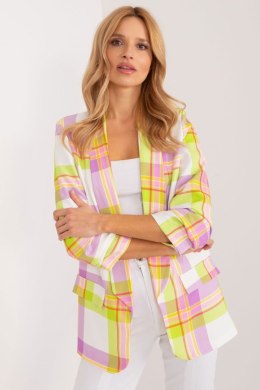 Marynarka Model DHJ-MA-18922.43 Limonka - Italy Moda - uniwersalny