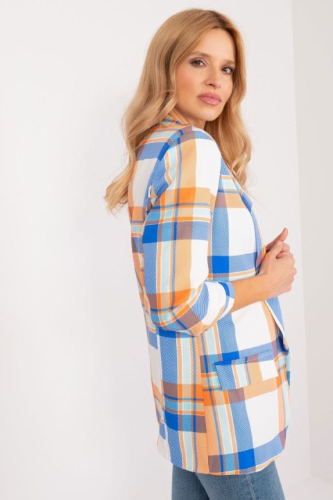 Marynarka Model DHJ-MA-18922.43 Orange - Italy Moda - uniwersalny Marynarka Model DHJ-MA-18922.43 Orange - Italy Moda - uniwersalny